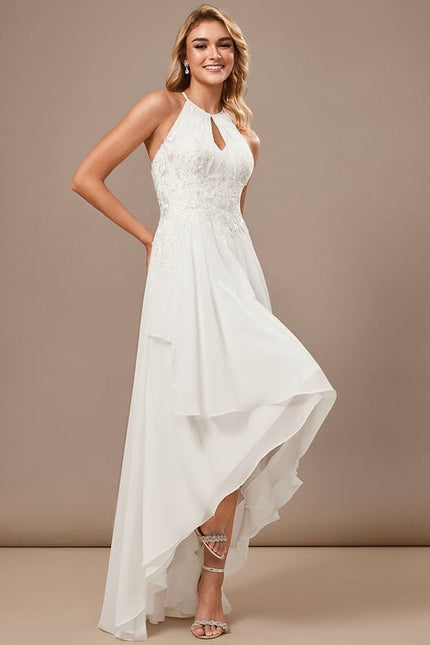 Robe de Soirée Mousseline Éclatante - gallery 4