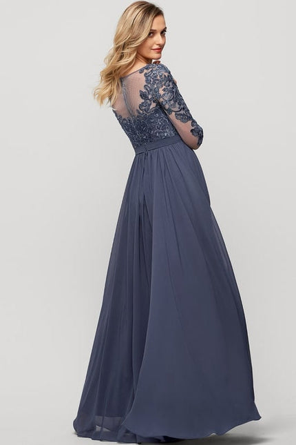 Robe de Soirée Illusion Étoilée - gallery 3