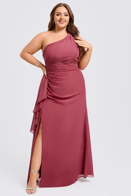 Robe de Soirée Asymétrique Fluide - gallery 5
