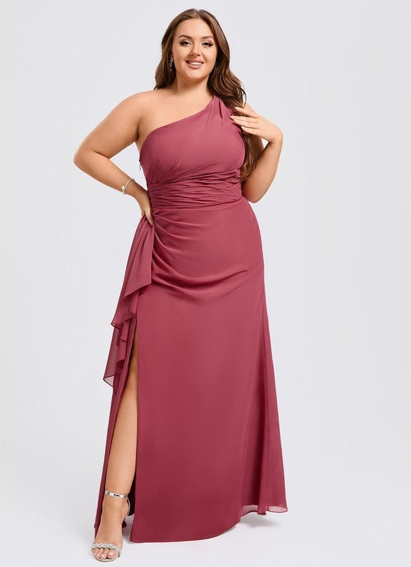 Robe de Soirée Asymétrique Fluide - gallery 5