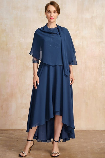 Robe de Soirée Élégance Ondoyante - gallery 1