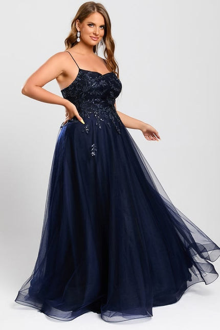 Robe de Soirée Céleste Élancée - gallery 7