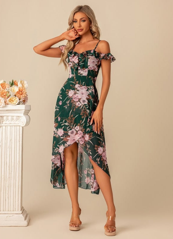 Robe de Soirée Florale Éthérée - gallery 3