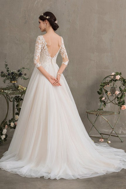 Robe De Soirée Ivoire - gallery 7