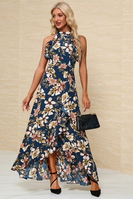 Robe de Soirée Fleurs Nocturnes - gallery 3