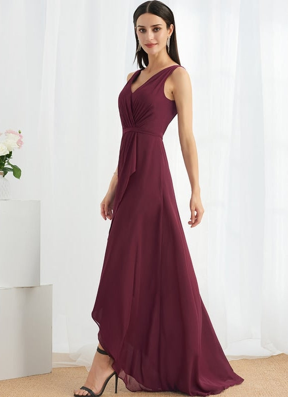 Robe de Soirée Vignoble Fluide - gallery 1