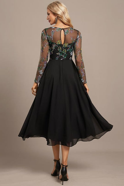 Robe de Soirée Florale Aérienne - gallery 6