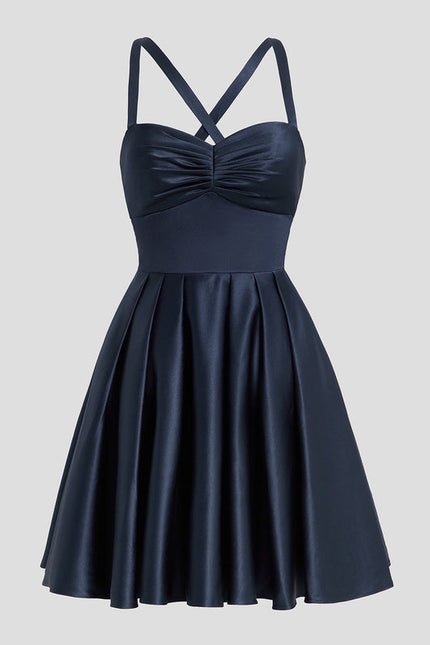 Robe de Soirée Satinée Éclat - gallery 2