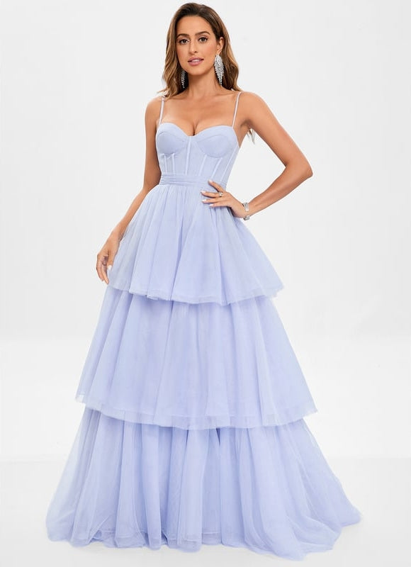 Robe de Soirée Rêve Azur - gallery 1