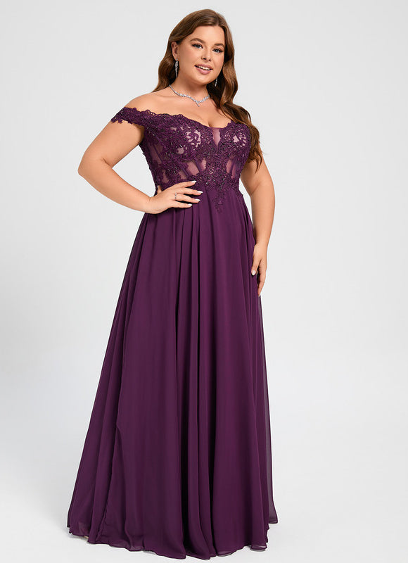 Robe de Soirée Éthérée Violette - gallery 6