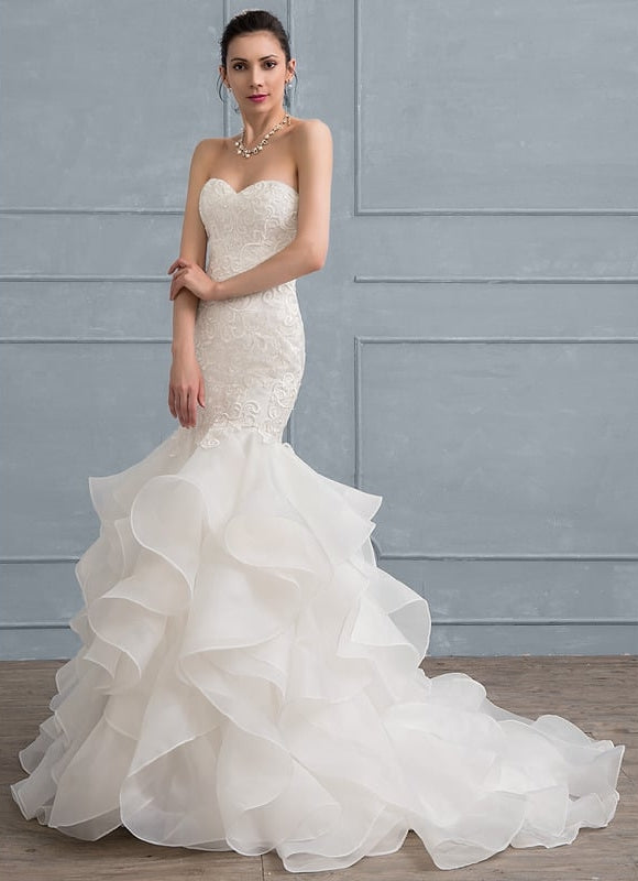 Robe De Soirée Blanche Moulante - gallery 2