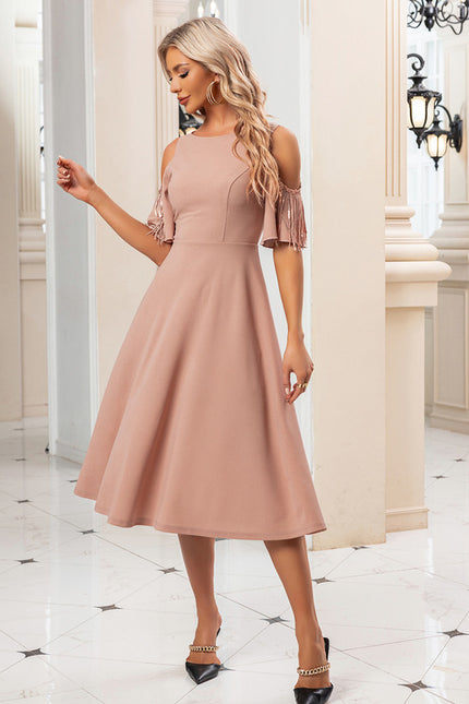 Robe de Soirée Franges Douces - gallery 1