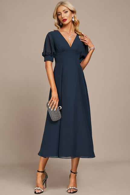 Robe de Soirée Chiffon Modèle V - gallery 3