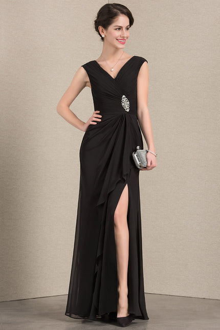 Robe de Soirée Élégance Sombre Éclat
