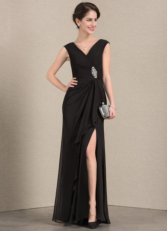 Robe de Soirée Élégance Sombre Éclat