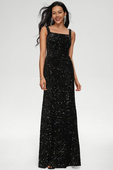 Robe De Soirée Noir Paillette