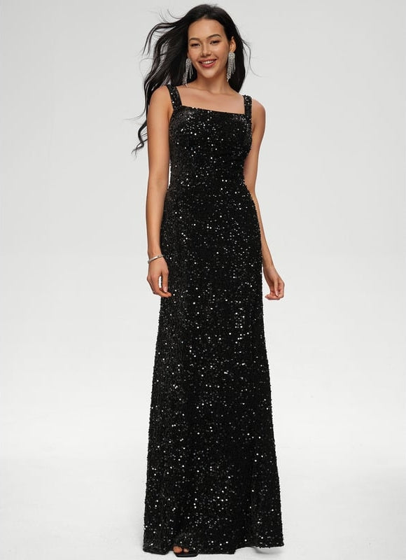 Robe De Soirée Noir Paillette