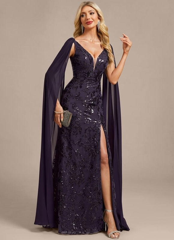 Robe Soirée Plumetis - gallery 4