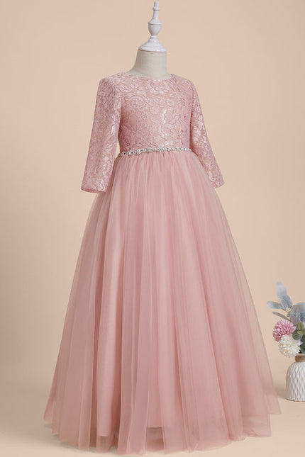 Robe de Soirée Rose Enchantée - gallery 1