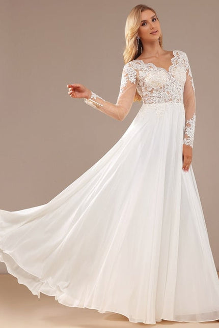 Robe De Mariée Soirée Blanche