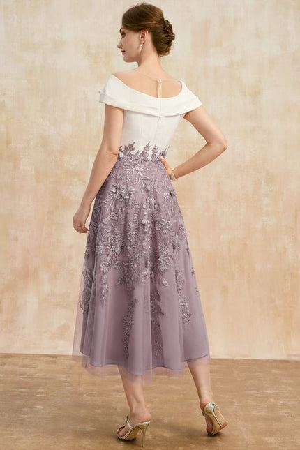 Robe de Soirée Lavande Élégante - gallery 5
