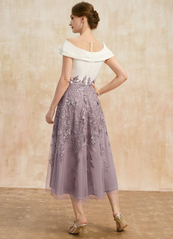 Robe de Soirée Lavande Élégante - gallery 5