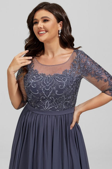 Robe de Soirée Illusion Étoilée - gallery 7