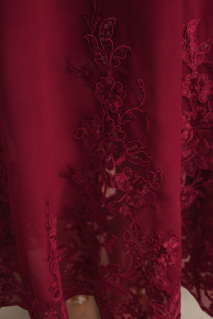 Robe de Soirée Rouge Mystique - gallery 7