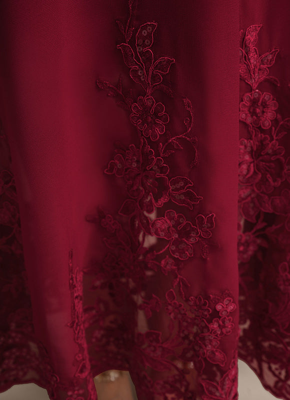 Robe de Soirée Rouge Mystique - gallery 7