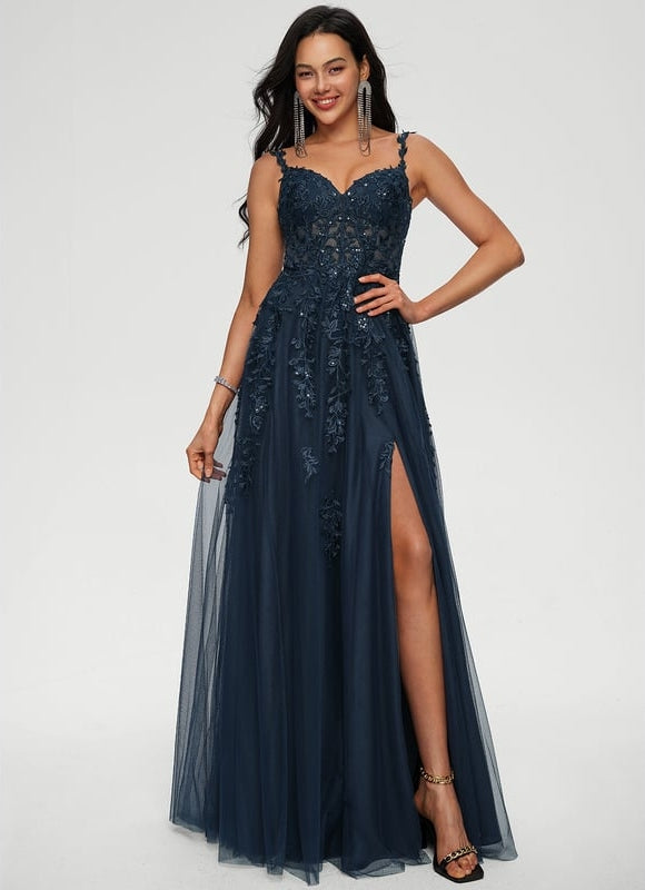 Robe de Soirée Étoile Céleste