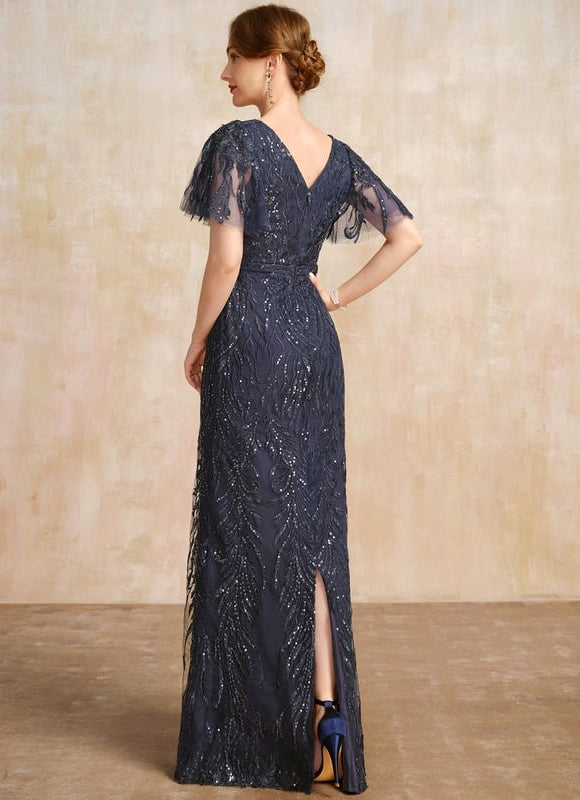 Robe de Soirée Éclat Marine - gallery 6