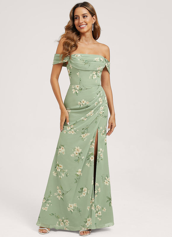 Robe de Soirée Rêve Pourpre - gallery 1