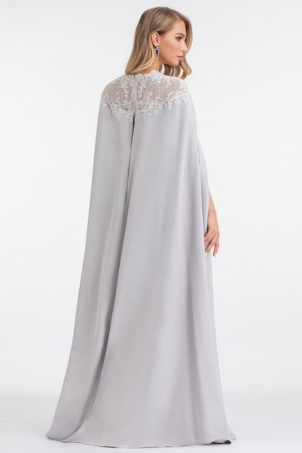 Robe de Soirée Grise Élégance - gallery 3