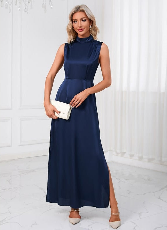Robe De Soirée En Soie Sauvage - gallery 1