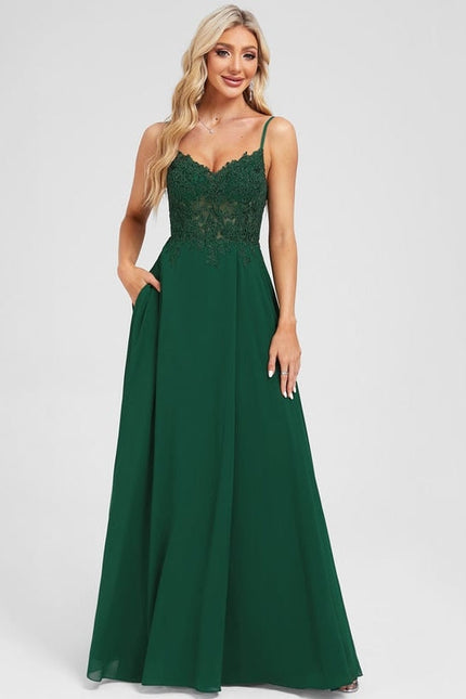 Robe de Soirée Élégante Émeraude - gallery 4