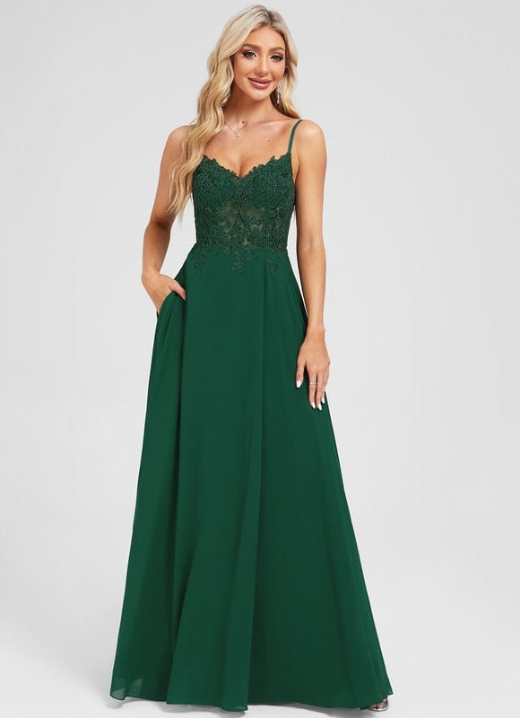 Robe de Soirée Élégante Émeraude - gallery 4