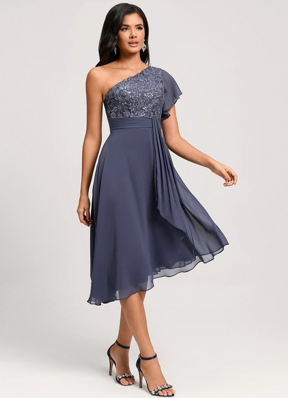 Robe de Soirée Chiffon Nuit - gallery 5
