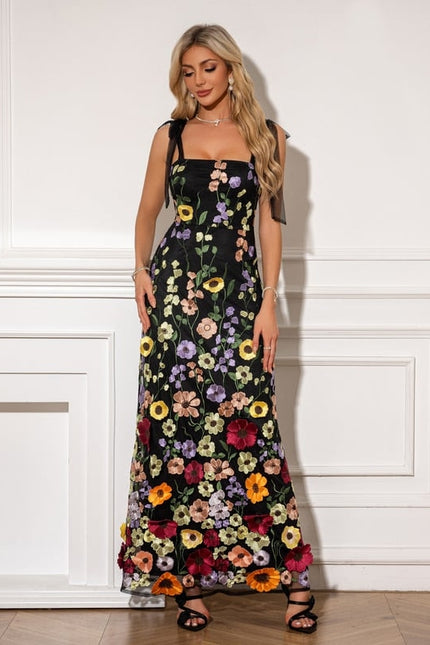 Robe de Soirée Florale Élégante - gallery 5
