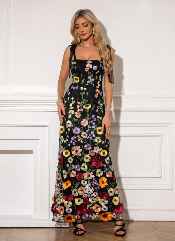 Robe de Soirée Florale Élégante - gallery 5