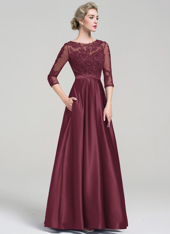 Robe de Soirée Velours Dénigme - gallery 1