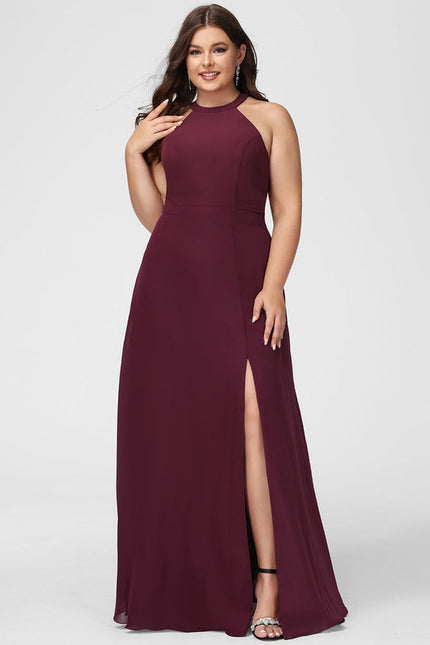 Robe de Soirée Élégance Pourpre - gallery 7