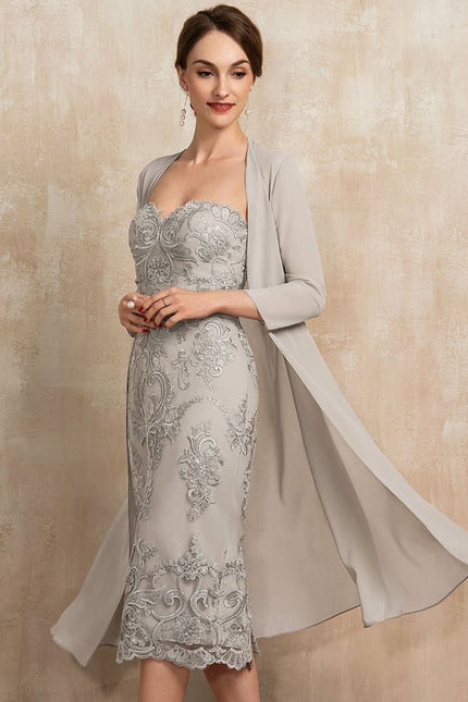 Robe Grise De Soirée