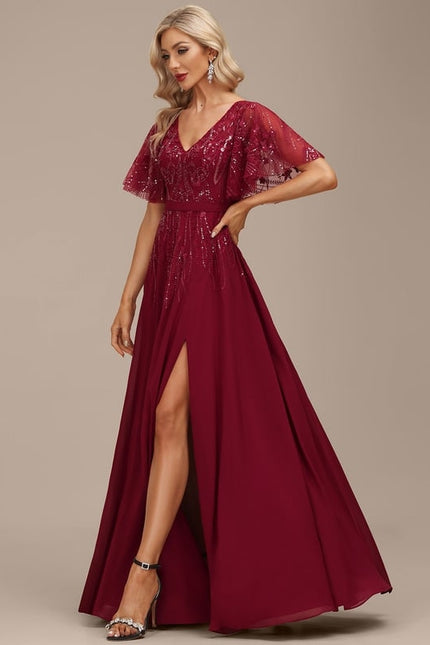 Robe de Soirée Élégance Marine - gallery 2
