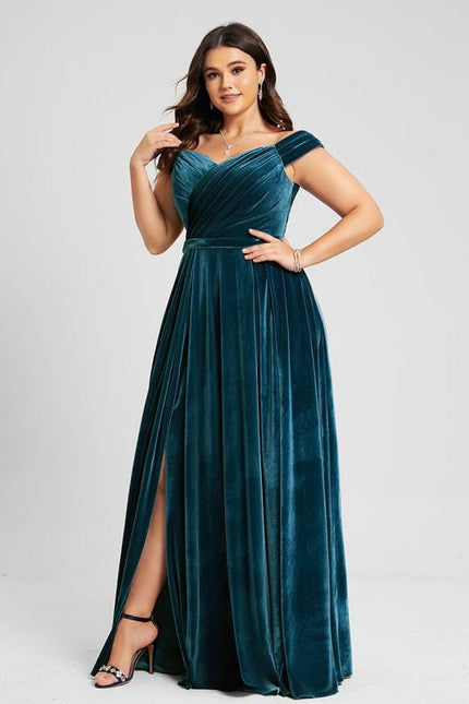 Robe de Soirée Sérénité Émeraude - gallery 5