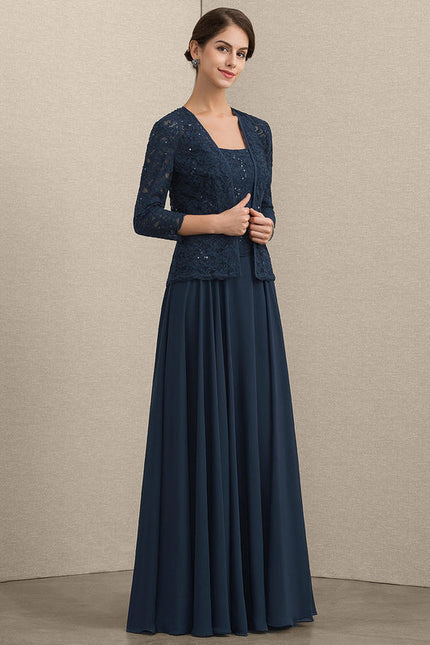 Robe de Soirée Chique Marine - gallery 2