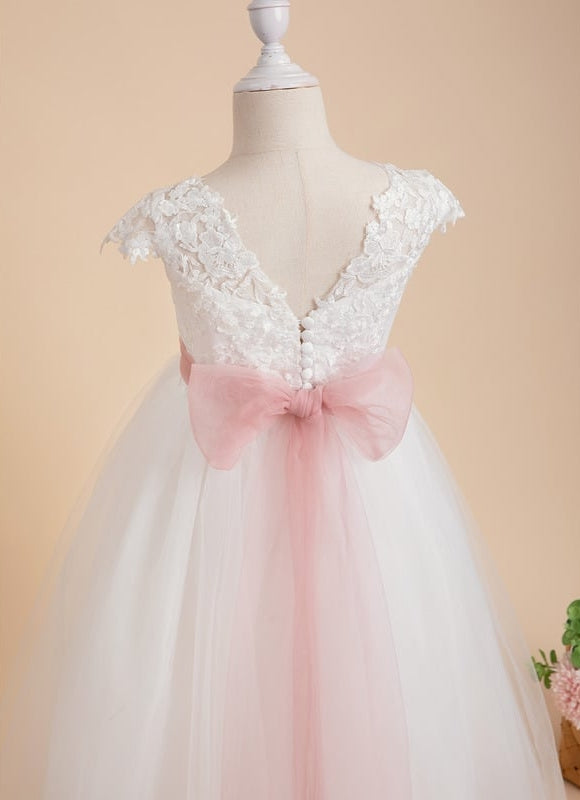 Robe de Soirée De Mariage Enfantine - gallery 3