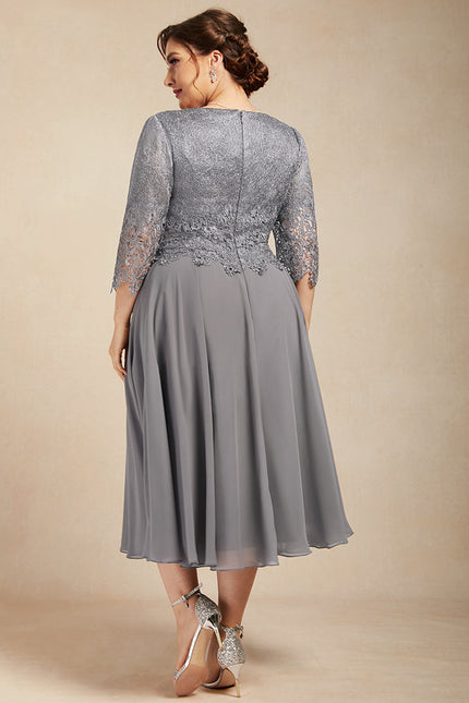 Robe de Soirée Lilas Enchanté - gallery 7