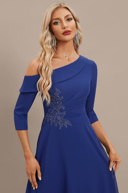 Robe de Soirée Éclat Céleste Bleu - gallery 2