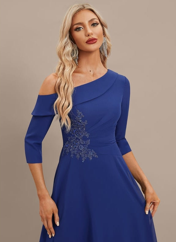 Robe de Soirée Éclat Céleste Bleu - gallery 2