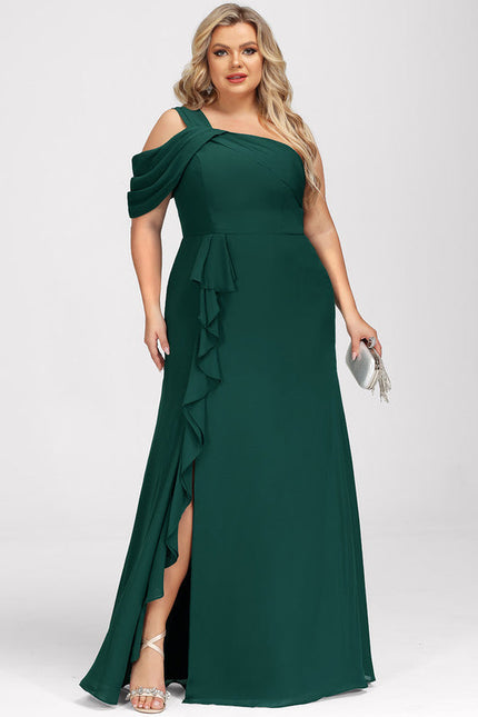 Robe de Soirée Satin Noir Élancé - gallery 7